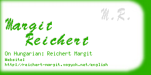 margit reichert business card